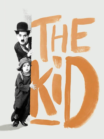 Tallenge Hollywood Collection - Charlie Chaplin - The Kid - Poster - Life Size Posters by Joel Jerry