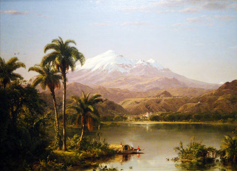 Tamaca Palms by Frederic Edwin Church