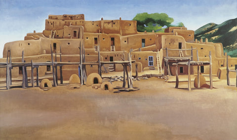 Taos Pueblo by Georgia OKeeffe