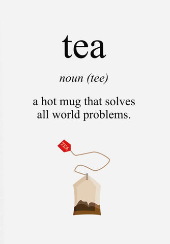 Tea Defined - Canvas Prints