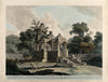 Temple In Fort Rotas In Bihar  - Thomas Daniell  - Vintage Orientalist Paintings of India - Canvas Prints