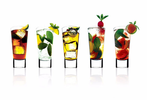 Temptation In Shot Glasses - Bar Art - Canvas Prints