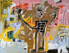 Tenant - Jean-Michel Basquiat - Neo Expressionist Painting - Canvas Prints