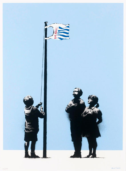 Tesco - Banksy - Framed Prints