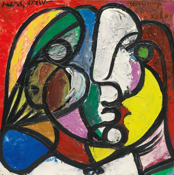 Pablo Picasso - Tete De Marie-Therese - Canvas Prints