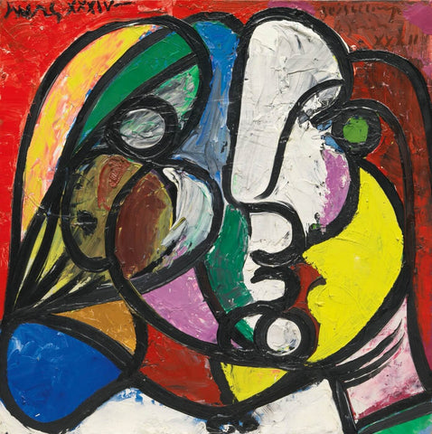 Pablo Picasso - Tete De Marie-Therese - Canvas Prints