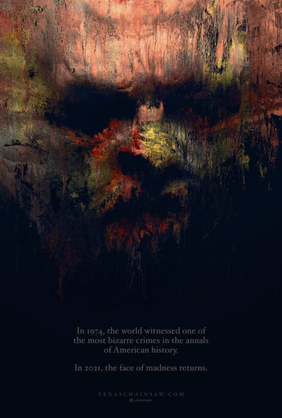 Texas Chainsaw Massacre - Leatherface 2021 - Hollywood English Horror Movie Poster - Life Size Posters