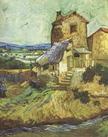 The Old Mill - Canvas Prints by Vincent van Gogh
