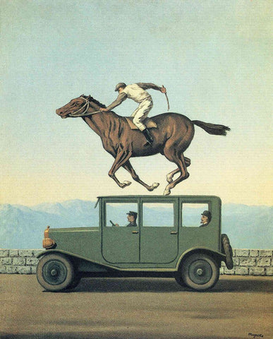 The Anger Of Gods - Rene Magritte - Art Prints
