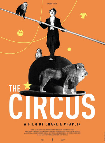 The Circus - Charlie Chaplin - Hollywood Movie Poster - Life Size Posters by Terry