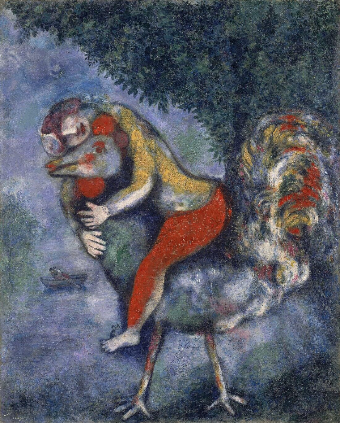 The Rooster (Le Coq De) - Marc Chagall by Marc Chagall | Buy