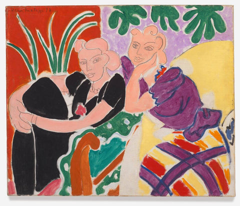 The Conversation (La conversation) - Henri Matisse by Henri Matisse