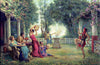 The Dance - Guglielmo Zocchi - Italian Art Painting - Canvas Prints