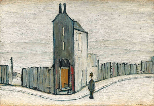 The Derelict House - Laurence Stephen Lowry RA - Framed Prints