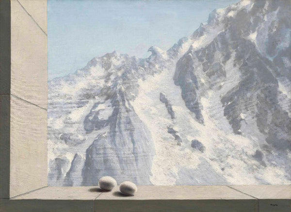 The Domain of Arnheim (Le domaine d'Arnheim) – René Magritte Painting – Surrealist Art Painting - Canvas Prints