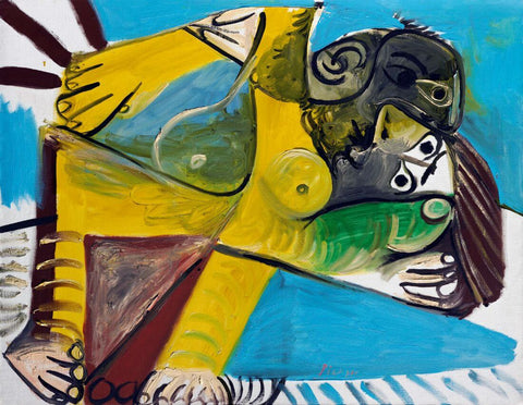 The Embrace (L'Étreinte) - Pablo Picasso Painting - Art Prints
