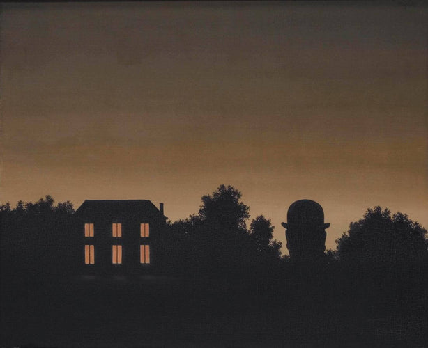 Large Artwork Prints of The End Of The World (La Fin Du Monde) - Rene Magritte - Surrealist Art Painting - Large Art Prints by Rene Magritte