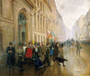 The Exit of the Music Academy, Paris France - Jean Béraud - Life Size Posters
