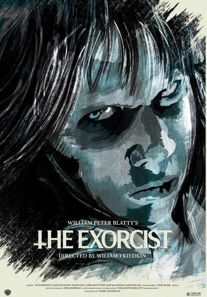 The Exorcist - 1973 Classic Horror Movie - Hollywood English Movie Art Poster - Framed Prints