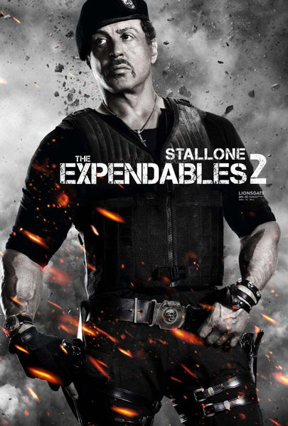 The Expendables 2 - Sylvester Stallone - Hollywood Action Movie Poster - Framed Prints