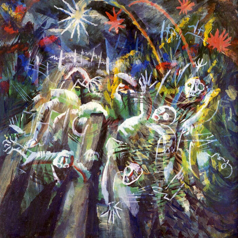 The Flare (Leuchtkugel) - Otto Dix - Canvas Prints by Otto Dix