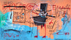 The Guilt of Gold Teeth - Jean-Michel Basquiat - Abstract Expressionist Painting - Life Size Posters