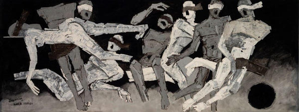 The Hostages - Maqbool Fida Husain - Posters