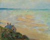 The Hut in Trouville, Low Tide (La cabane à Trouville, marée basse) - Claude Monet Painting –  Impressionist Art - Canvas Prints