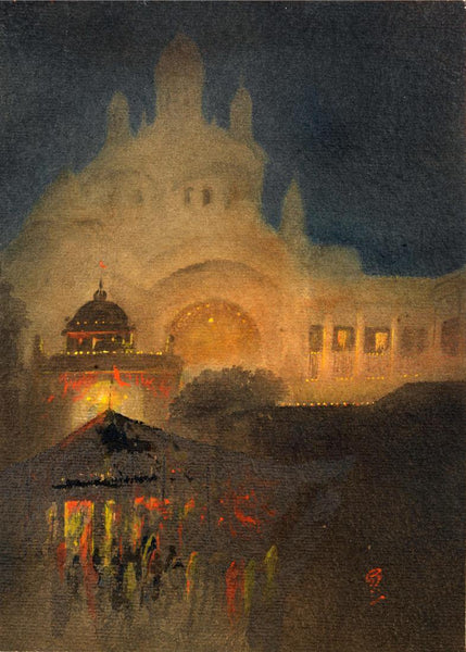 The Illumination Of The Shadow - Gaganendranath Tagore - Bengal School - Indian Art Painting - Canvas Prints