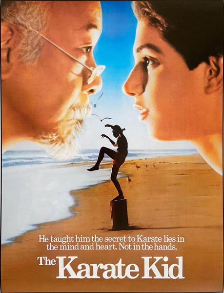 The Karate Kid - Classic - Hollywood Martial Art Movie Poster - Posters