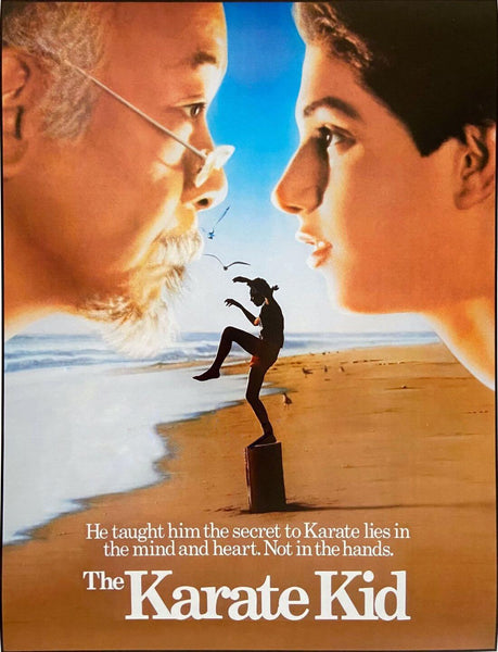 The Karate Kid - Classic - Hollywood Martial Art Movie Poster - Framed Prints