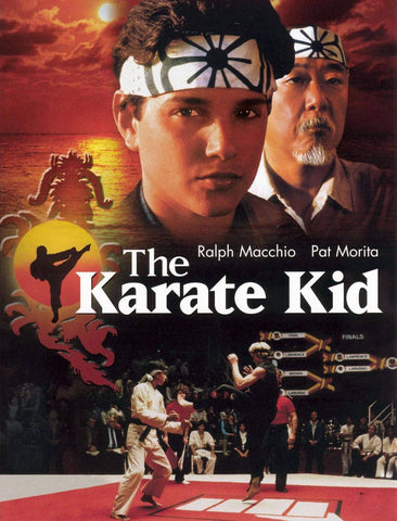 The Karate Kid - Ralph Macchio - Hollywood Martial Art Movie Poster - Art Prints