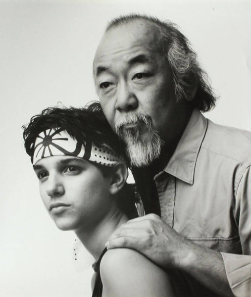 The Karate Kid - Ralph Macchio and Noriyuki Morita - Hollywood Martial Art Movie Poster - Canvas Prints