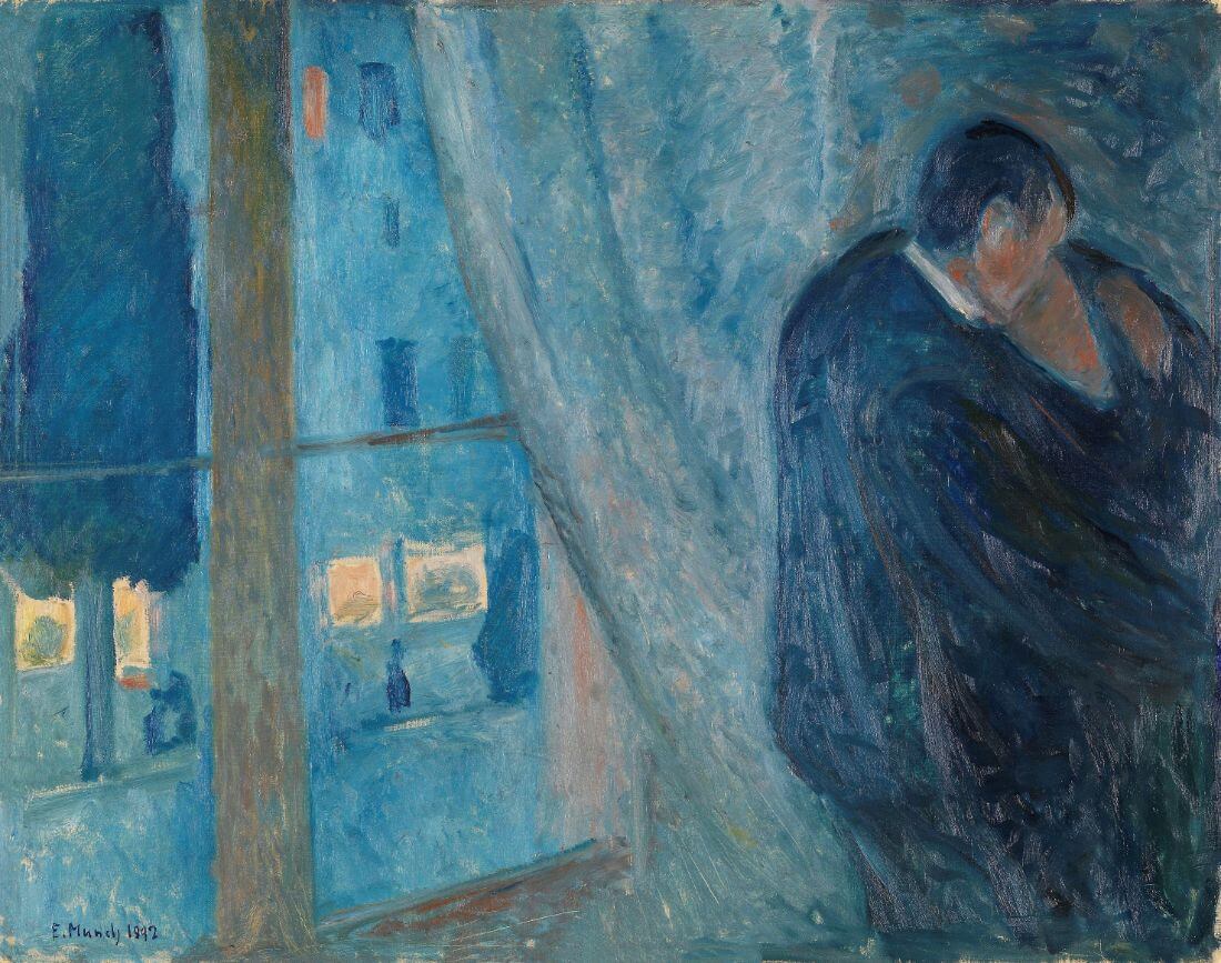 The Kiss – Edvard Munch Painting Large Art Prints1