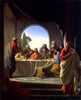 The Last Supper - Carl Bloch - Christian Art Masterpiece Painting - Framed Prints