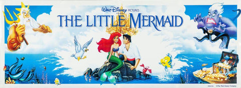 The Little Mermaid - Hollywood English Animated Movie Poster - Art Prints