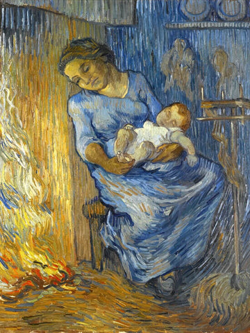The Man Is At Sea (Lhomme Est En Mer) - Vincent van Gogh Painting - Life Size Posters by Vincent Van Gogh