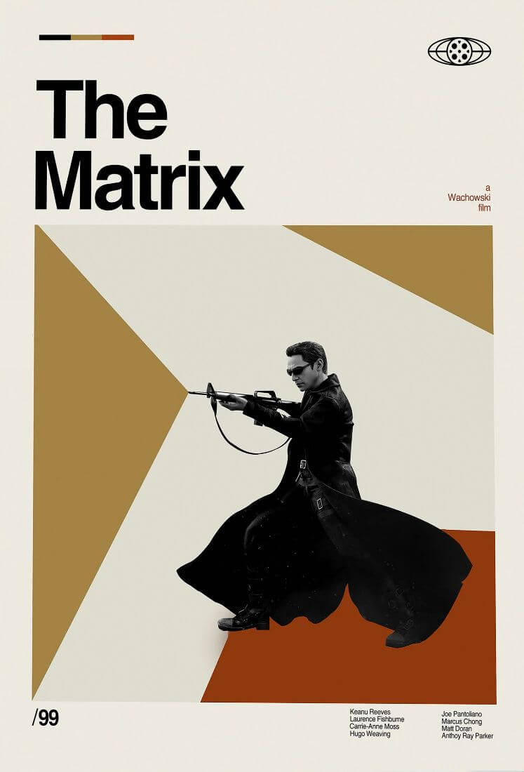 The Matrix Revolutions Minimalist Poster