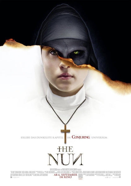 The Nun - Hollywood English Horror Movie Poster - Framed Prints