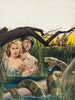 The Ordeal of the Nurse and the Corpsman - Man's Life Magazine Cover Pulp Art - Wil Hulsey Painting - Posters