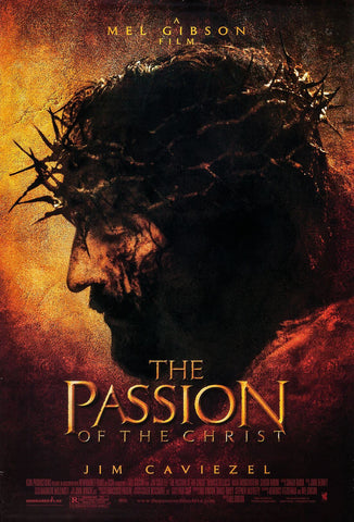 The Passion Of The Christ - Hollywood English Movie Poster - Canvas Prints