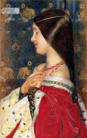 The Patient Griselda - Frank Cadogan Cowper - Art Prints