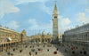 The Piazza San Marco Venice - Giovanni Antonio - Canvas Prints