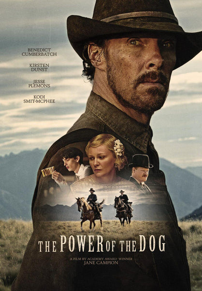 The Power Of The Dog - Benedict Cumberbatch - Hollywood Western Movie Poster - Posters