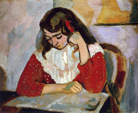 The Reader (Le lecteur) – Henri Matisse Painting by Henri Matisse