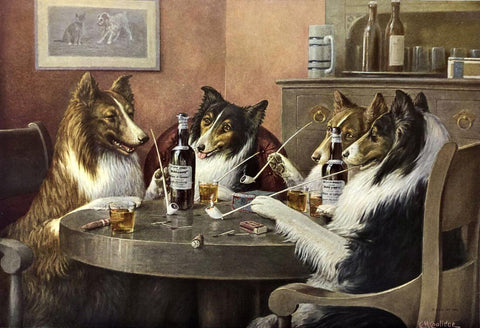 The Reunion  - Cassius Coolidge Painting - Canvas Prints