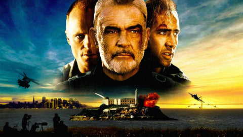 The Rock - Sean Connery - Hollywood Action Movie Poster II - Posters by Jacob
