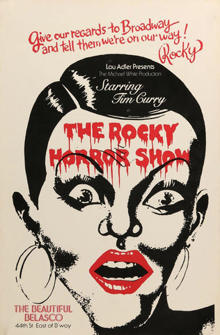 The Rocky Horror Show - Broadway Art Poster - Canvas Prints
