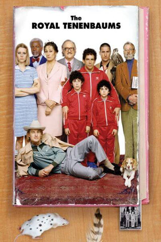 The Royal Tenenbaums - Wes Anderson - Hollywood Movie Poster - Large Art Prints