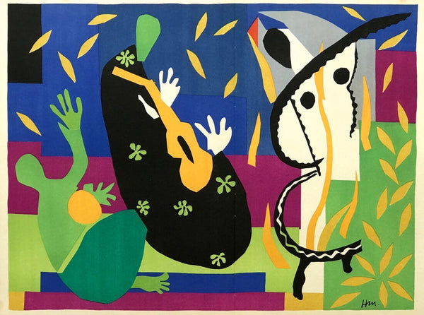 The Sadness Of The King (La tristesse du roi) – Henri Matisse Painting - Life Size Posters